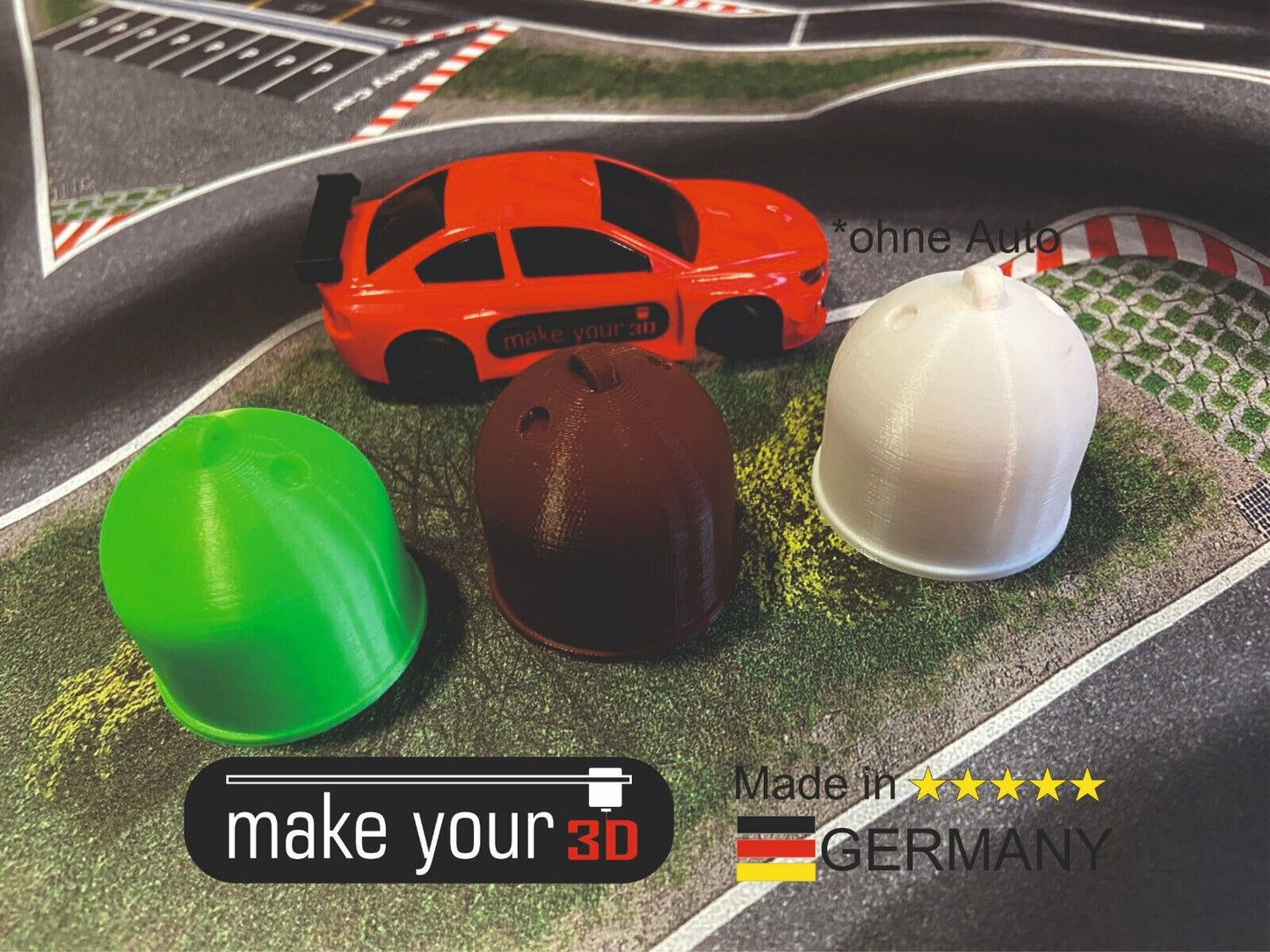 Glascontainer SET 1:43 für Drift Dr!ft Siku Dekoration Deko