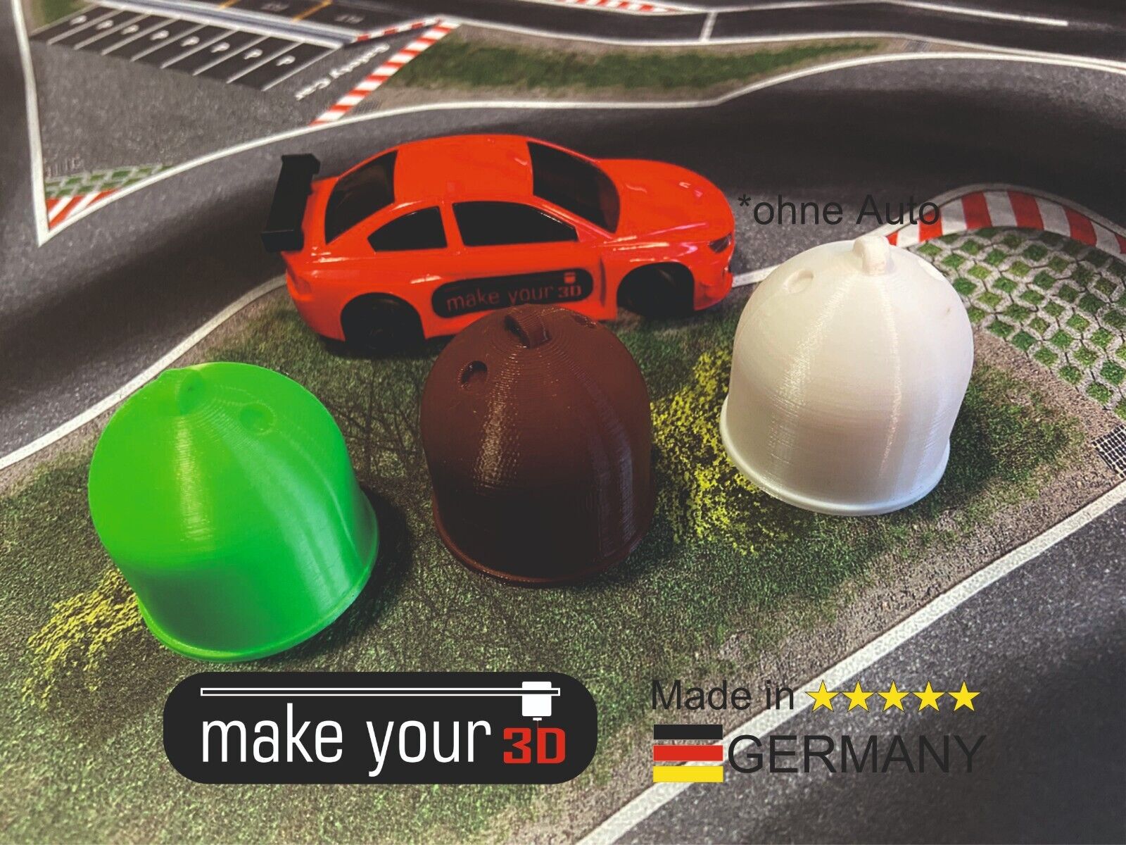 Glascontainer SET 1:43 für Drift Dr!ft Siku Dekoration Deko