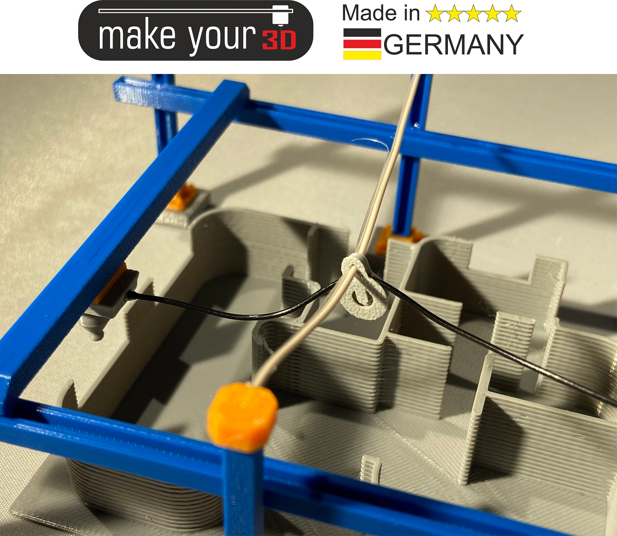 H0 1:87 Baustelle Beton 3D Drucker Hausbau Bauplatz