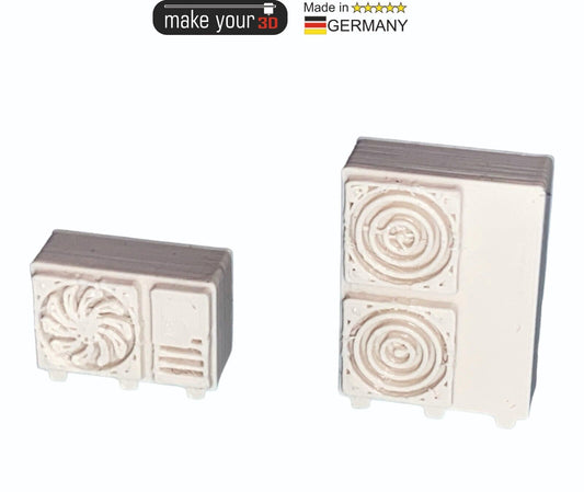 TT 1:120  SET 2 Stk. Wärmepumpe Klimaanlage