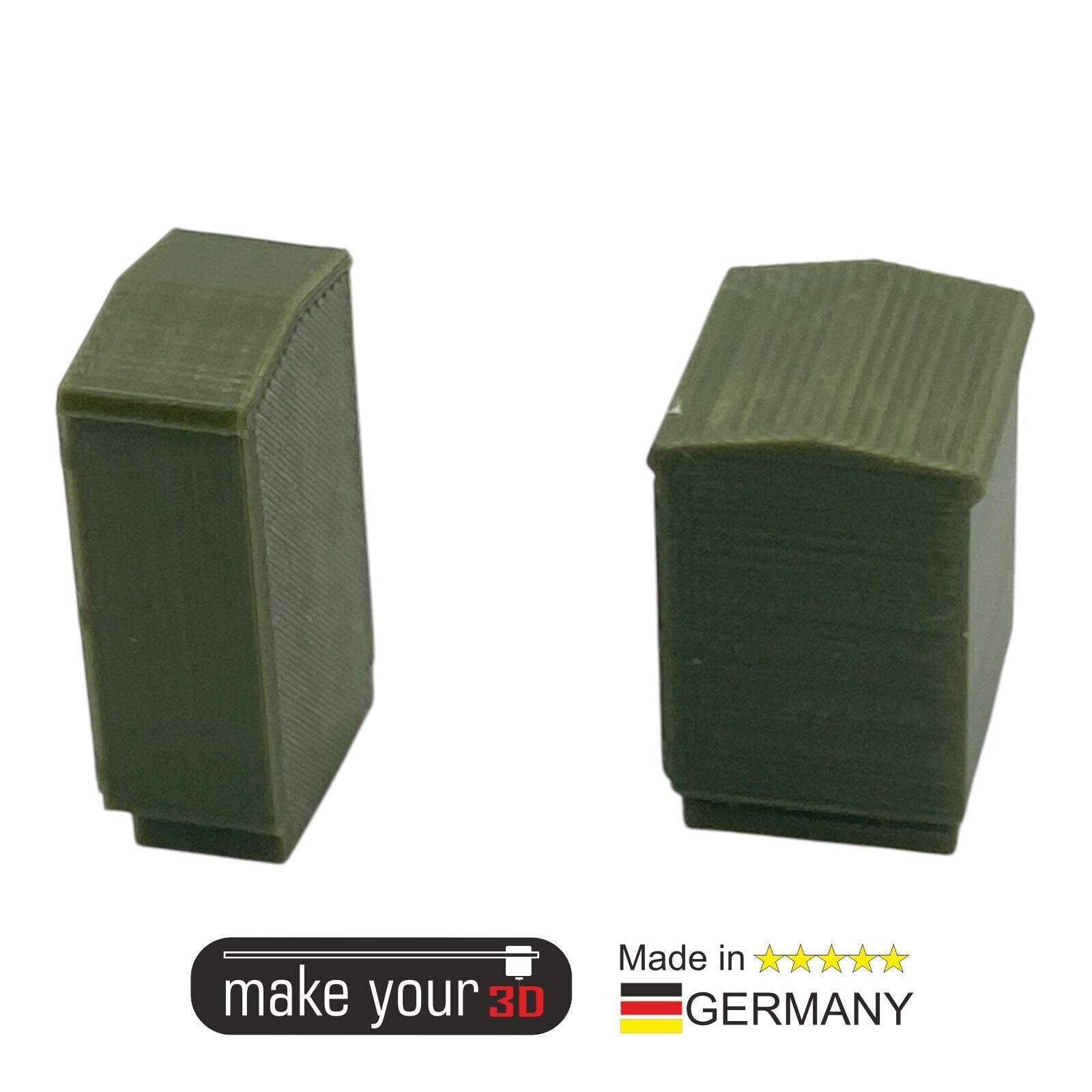 H0 Set 1:87 2x Relay Box Strom Kasten Verteiler Telefon Kasten Schaltschrank