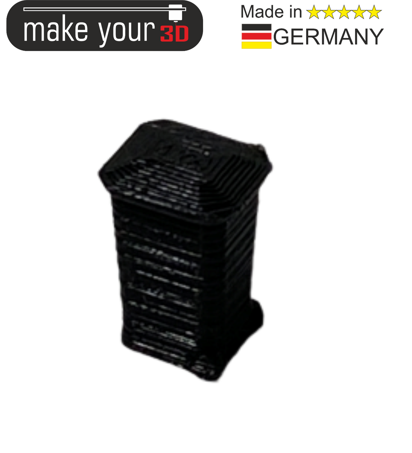 H0 Mülltonnen 1:87 SET 2Stk. in 6 Farben möglich