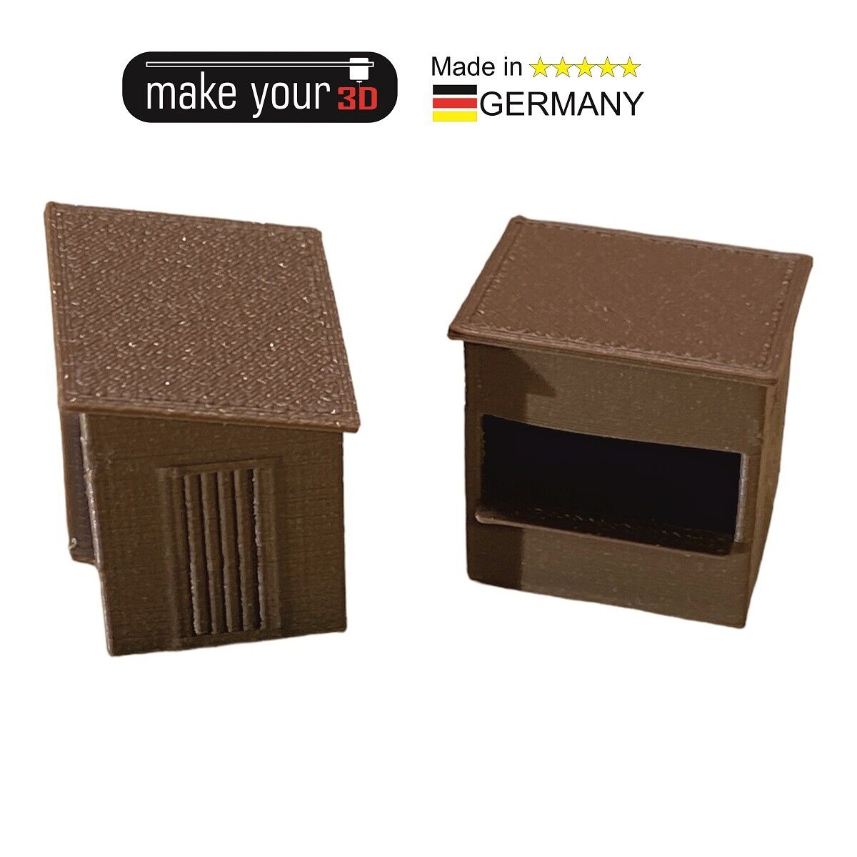 Spur N SET 2 Stk. Weihnachtsmarkt Stand Bude Hütte