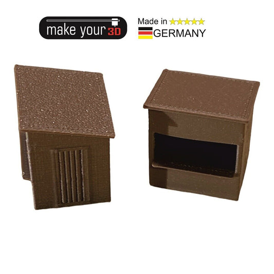 Spur N SET 2 Stk. Weihnachtsmarkt Stand Bude Hütte