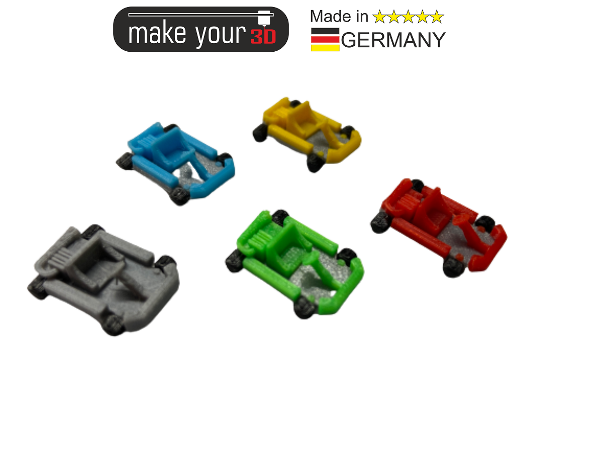 H0 Kart Set 1:87 5 Stk. Kart Motorsport Go Kart