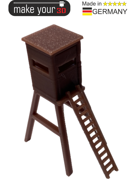 H0 Hochsitz Hochstand Jägerstand. 1:87  steckbar