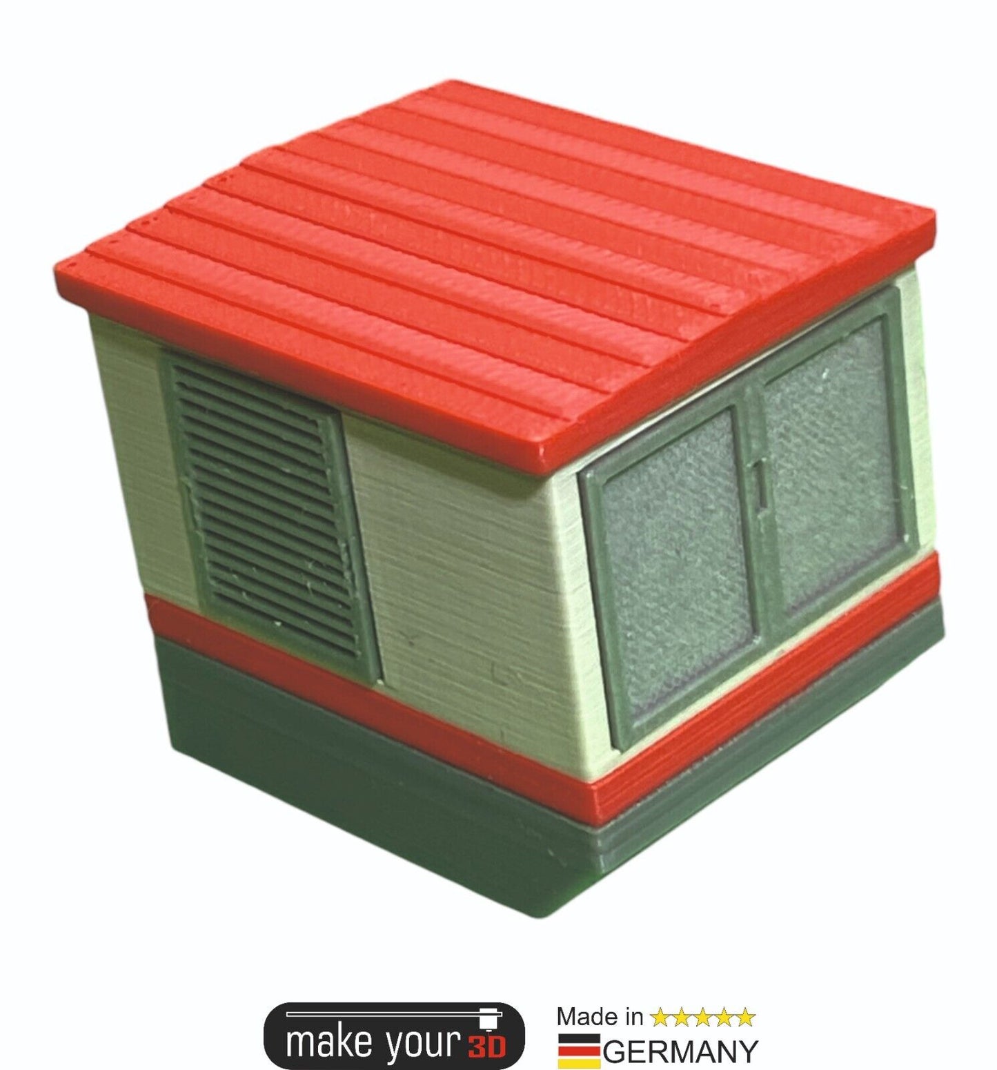 H0 Set 1:87 Trafostation Trafohäuschen E-Auto