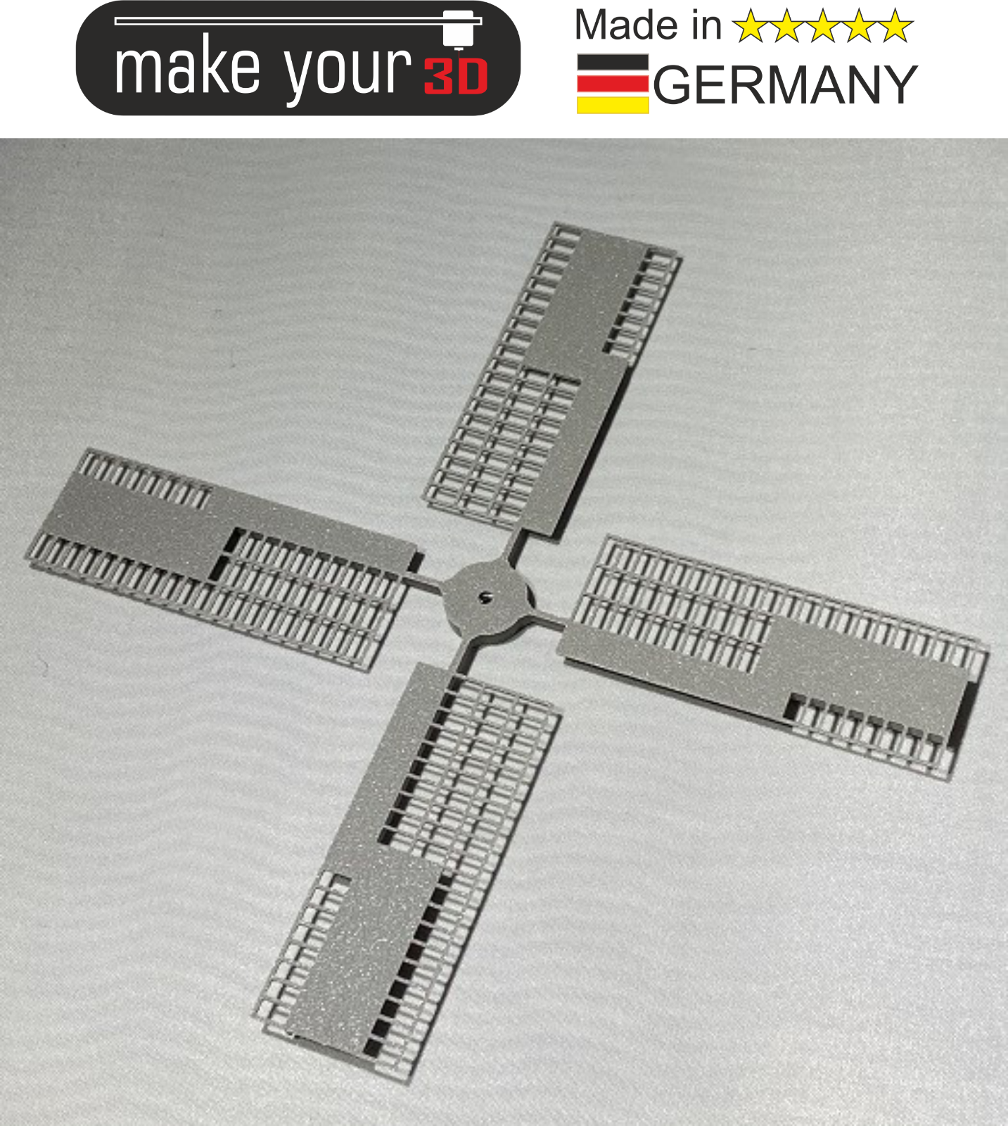 H0 1:87  Flügel für Windmühle Zubehör Ersatzteil mit eingearbeiteter M3 Mutter