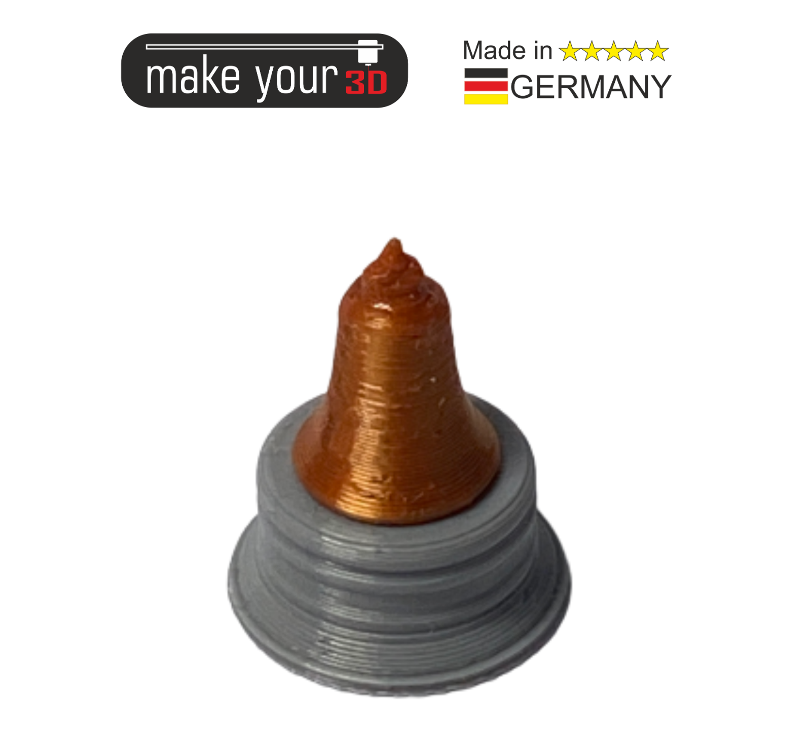 H0 Kupfer Glocke mit Sockel 1:87  Park Statue  Kirchen Deko