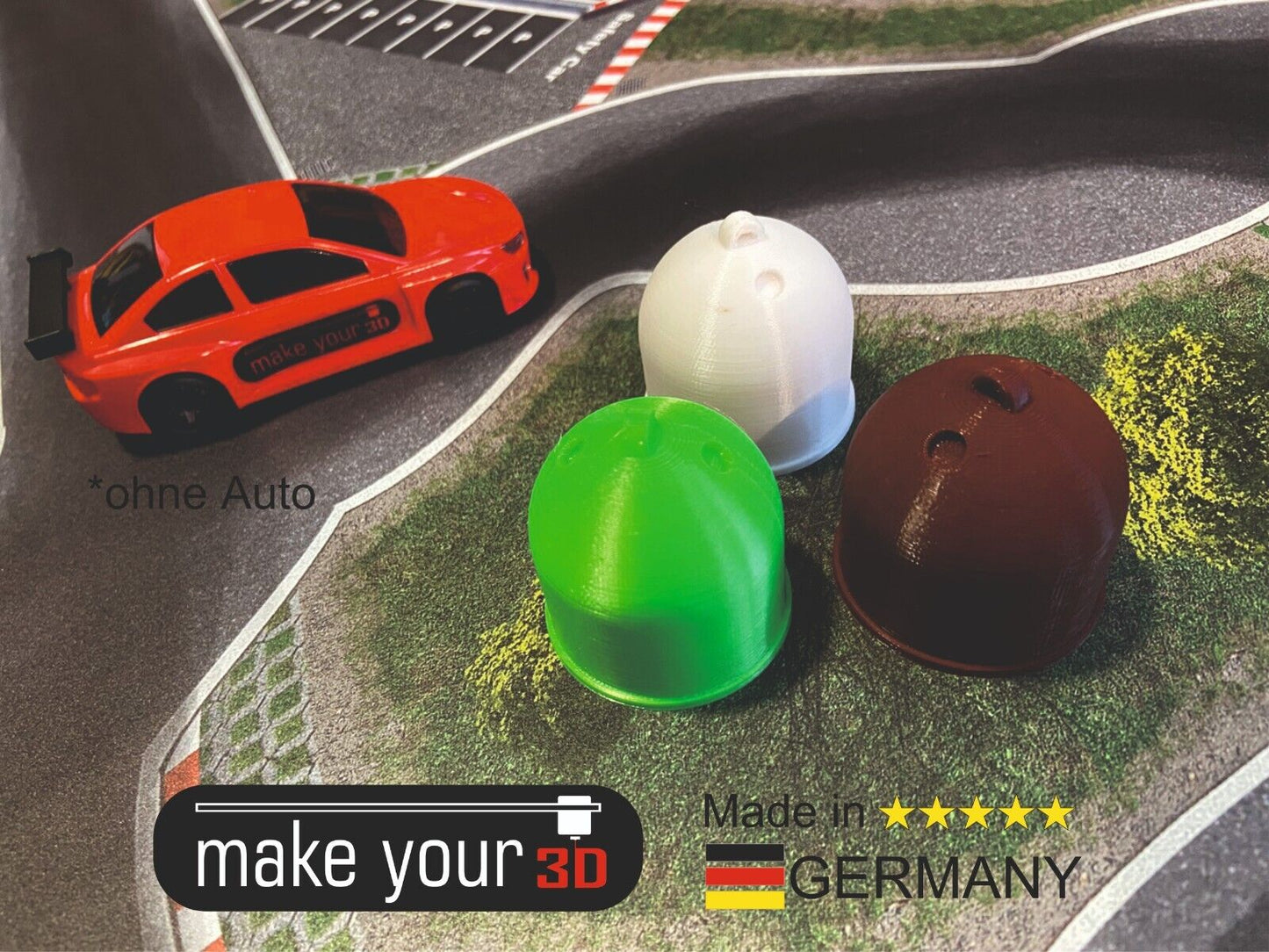 Glascontainer SET 1:43 für Drift Dr!ft Siku Dekoration Deko