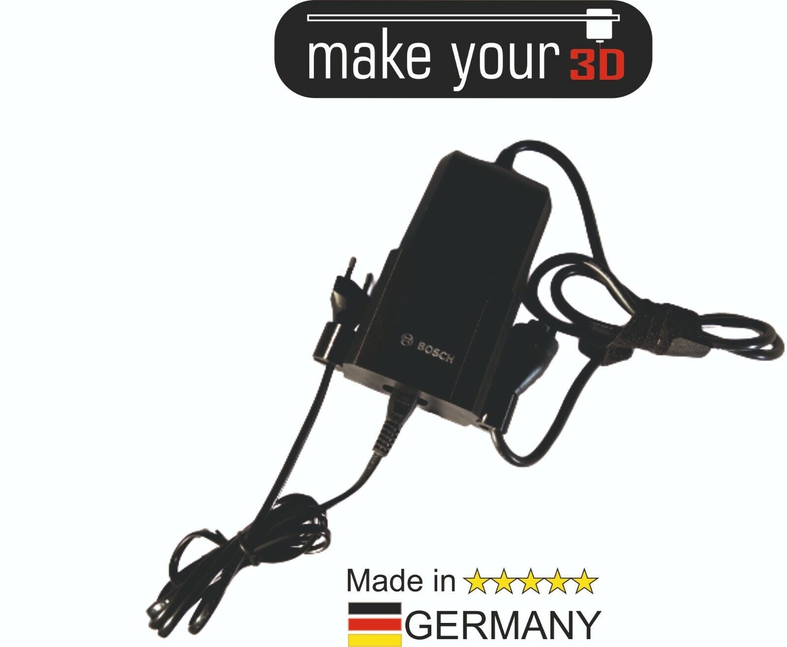 Wandhalterung Halterung für das BOSCH Netzteil Ladegerät 36/2 für E-Bikes