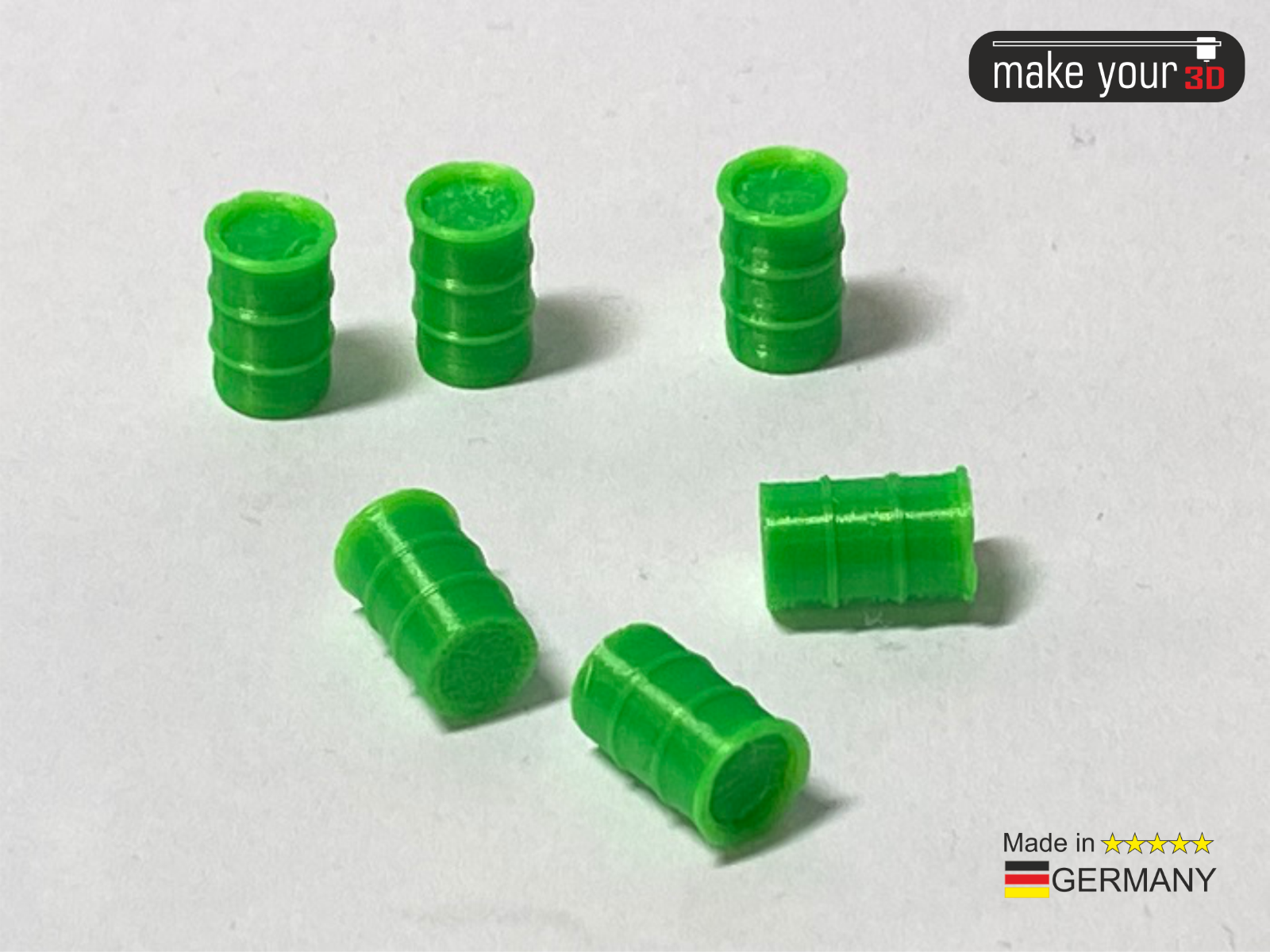 H0 1:87 SET 6 Stk. Ölfässer Fässer Fass