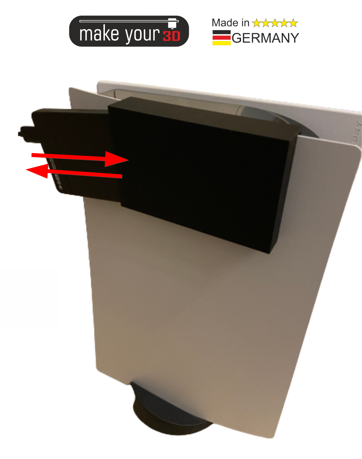 Zubehör Festplatten HDD SDD Halterung für die Playstation 5 ,zwei Farben Möglich