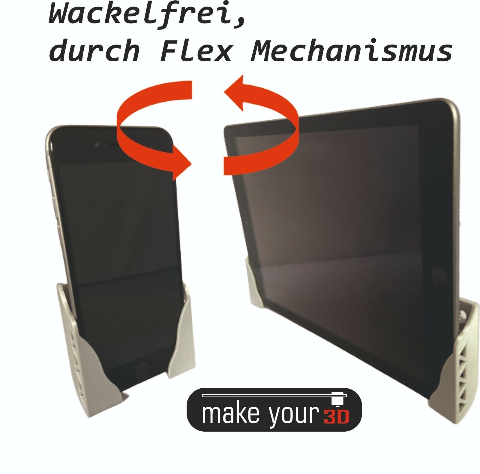 Wandhalterung, Halterung, universal Halter für Smartphone, Tablet, Ebook Reader