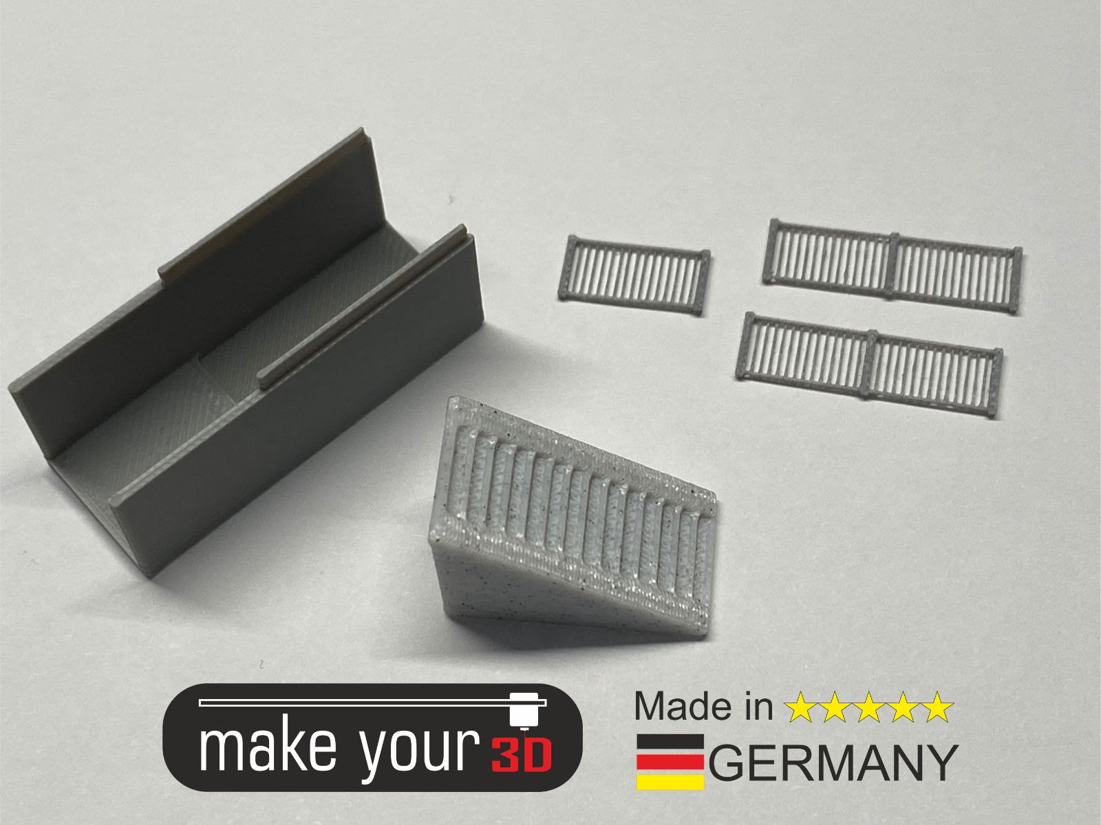 Spur N 1:160 Unterführung Bahnsteigunterführung Treppe mit Kofferrampe