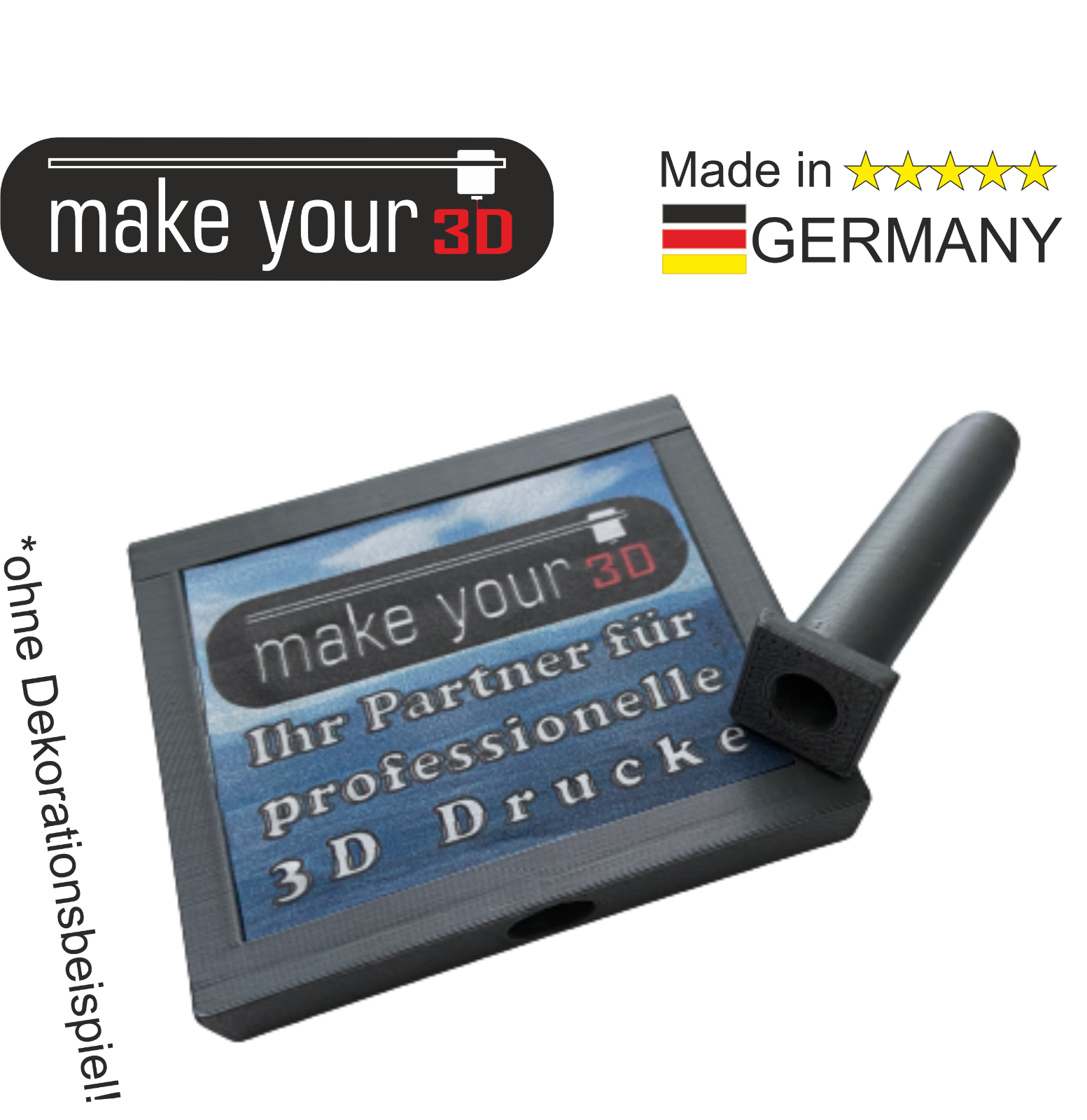 H0 1:87  Beleuchtbares Werbedisplay Werbetafel Werbemonitor