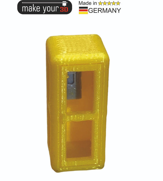 Spur TT 1:120  SET 2 Stk. Telefonzelle Gelb mit Telefon