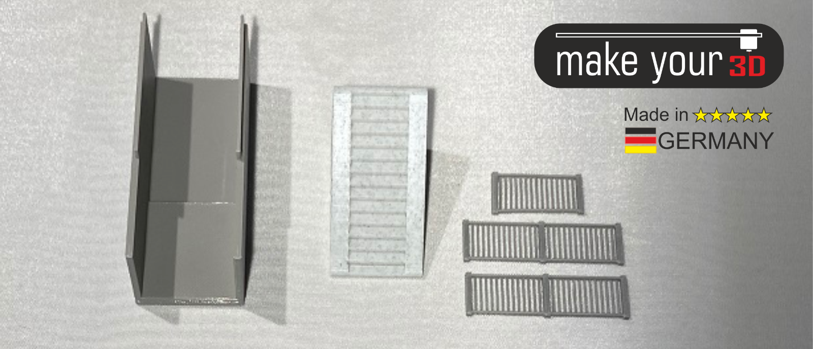 H0 1:87 Unterführung Bahnsteigunterführung Treppe mit Kofferrampe