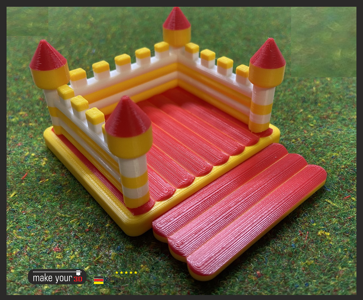 H0 1:87 Hüpfburg Spielplatz Kirmes