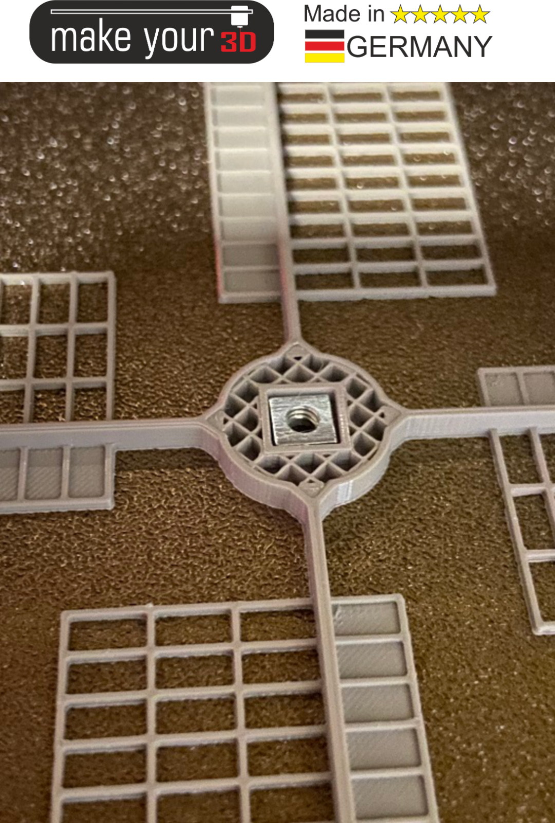 H0 1:87  Flügel für Windmühle Zubehör Ersatzteil mit eingearbeiteter M3 Mutter B