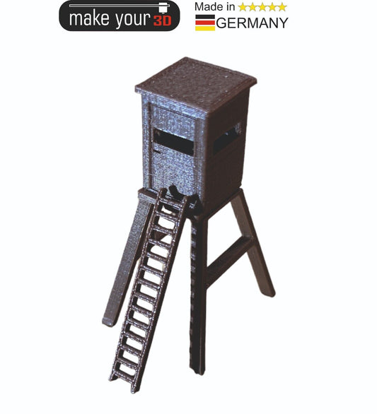 Spur N Hochsitz Hochstand Jägerstand. 1:160  steckbar