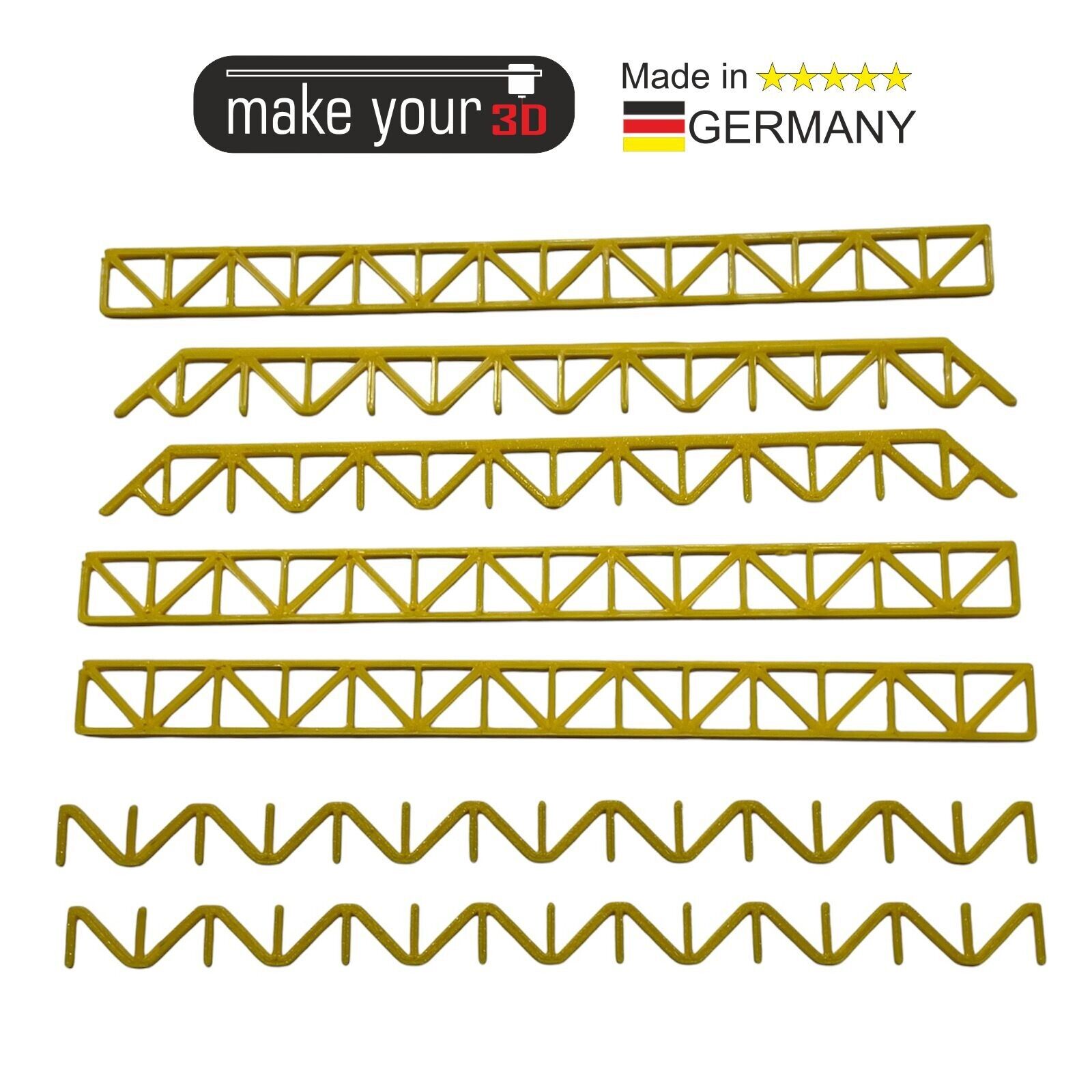 Spur N 1:160 Baukran Gelb | Bausatz | Turmdrehkran | Kran | Turmkran | Baustelle