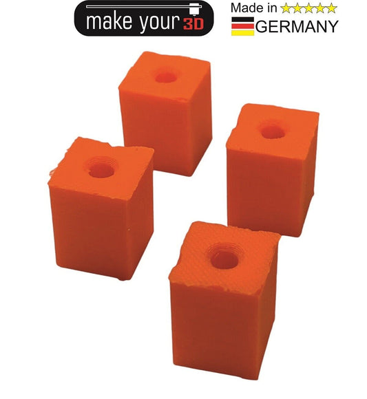 Silikondämpfer Mod für Anycubic Kobra 3 / Combo 3D Drucker