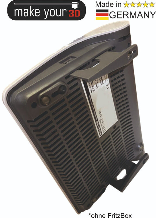 Wandhalterung für FritzBox 7590 7530 7510 Halterung Wallmount Aufhängung