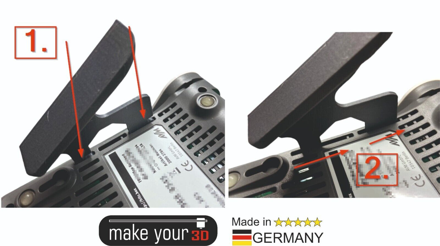 Ständer / Standfüße / Halter für FritzBox 7590 7530 7510 bessere Belüftung