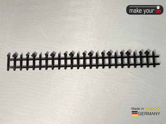 H0 Zaun Set 1:87 4Stk. Kirchenzaun Friedhofzaun