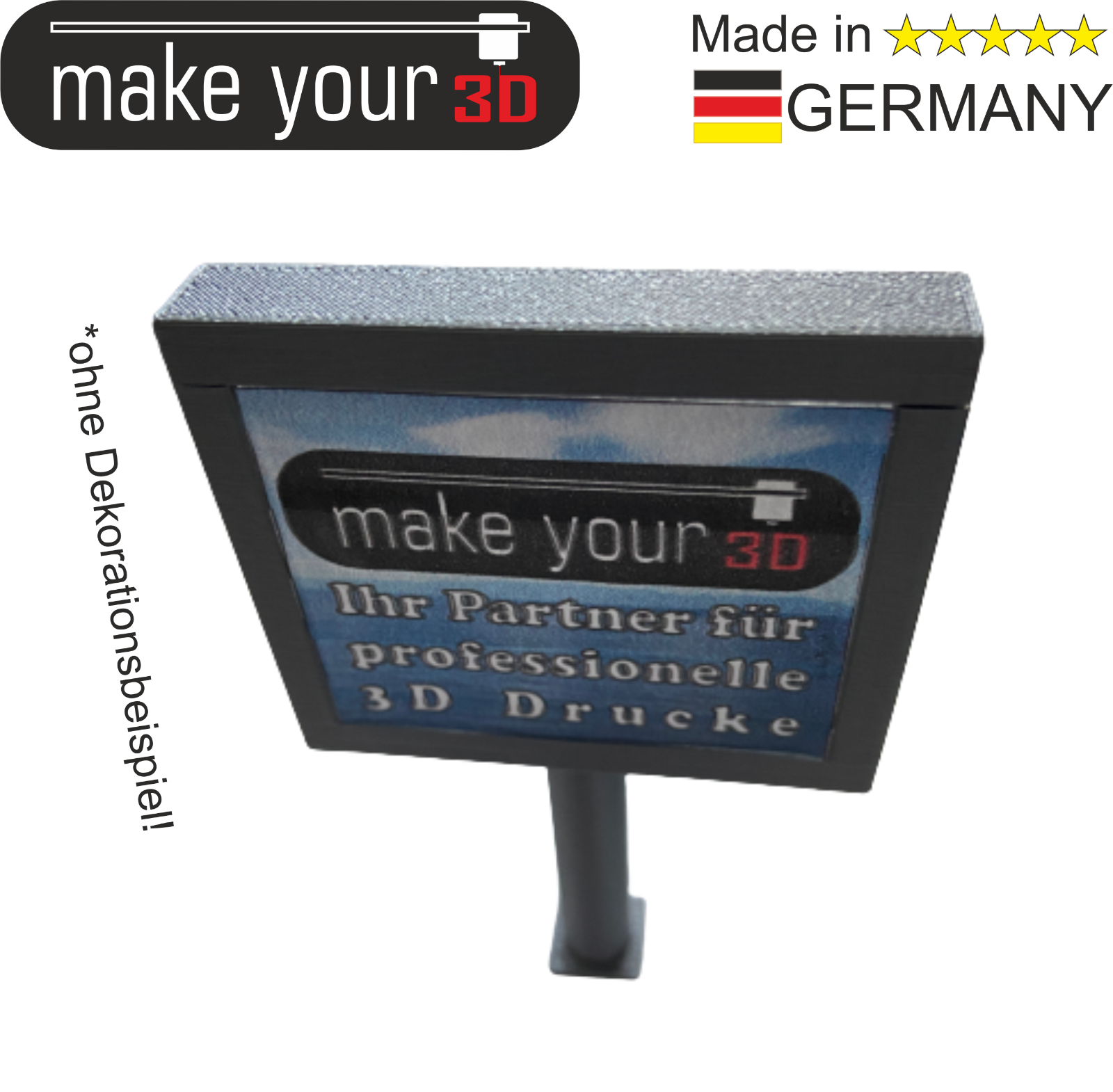 H0 1:87  Beleuchtbares Werbedisplay Werbetafel Werbemonitor