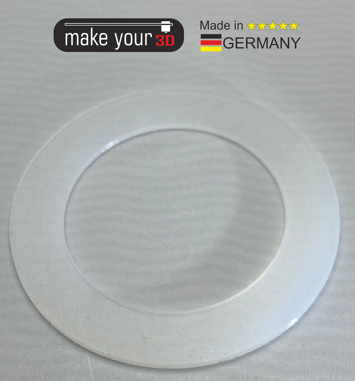 Dichtung Dichtscheibe 1 Stk.  für 38MM Poolanschluss Absperrschieber - Clear