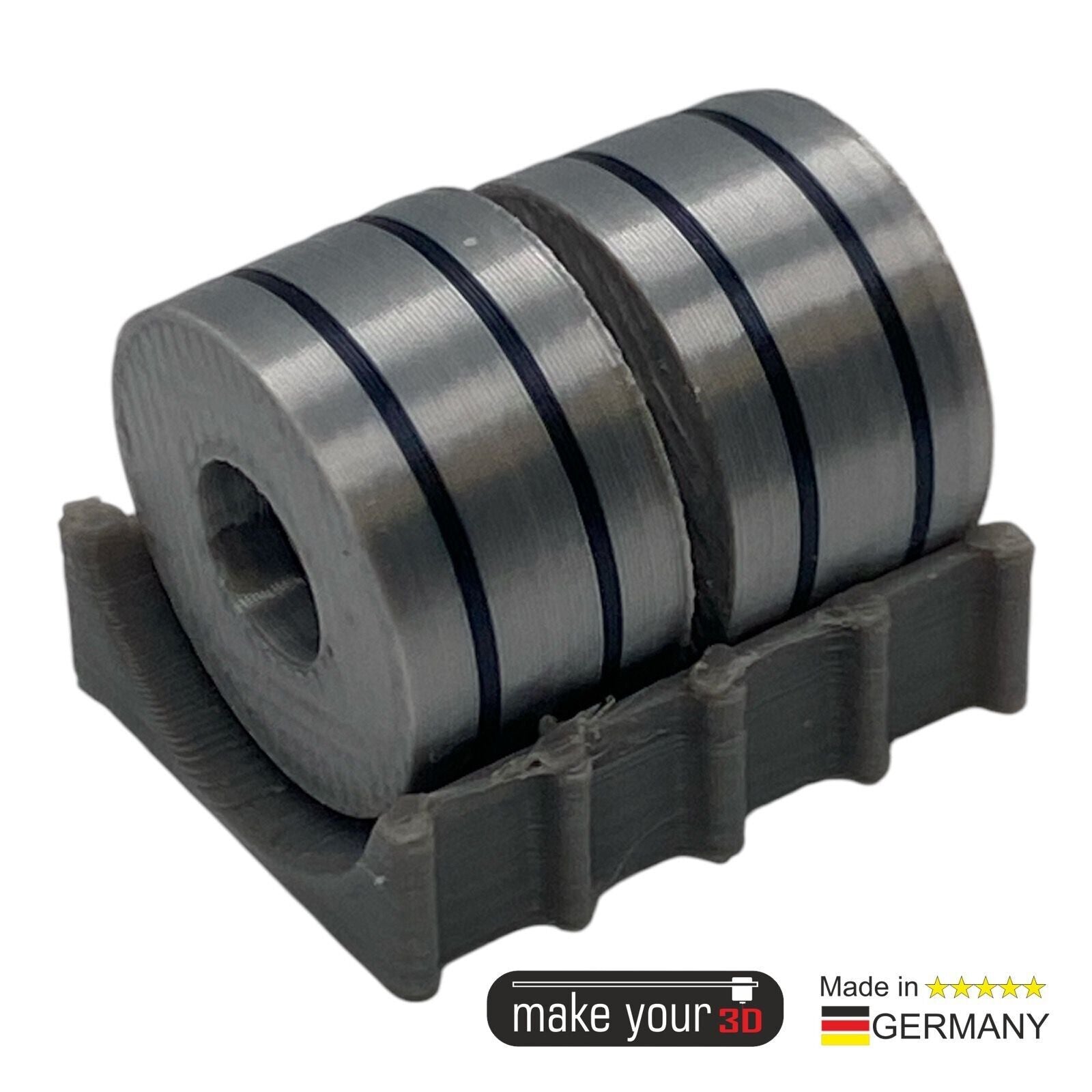 TT 1:120 Ladegut 2 Stk. Stahl Coils Set mit Halter für Flachwagen