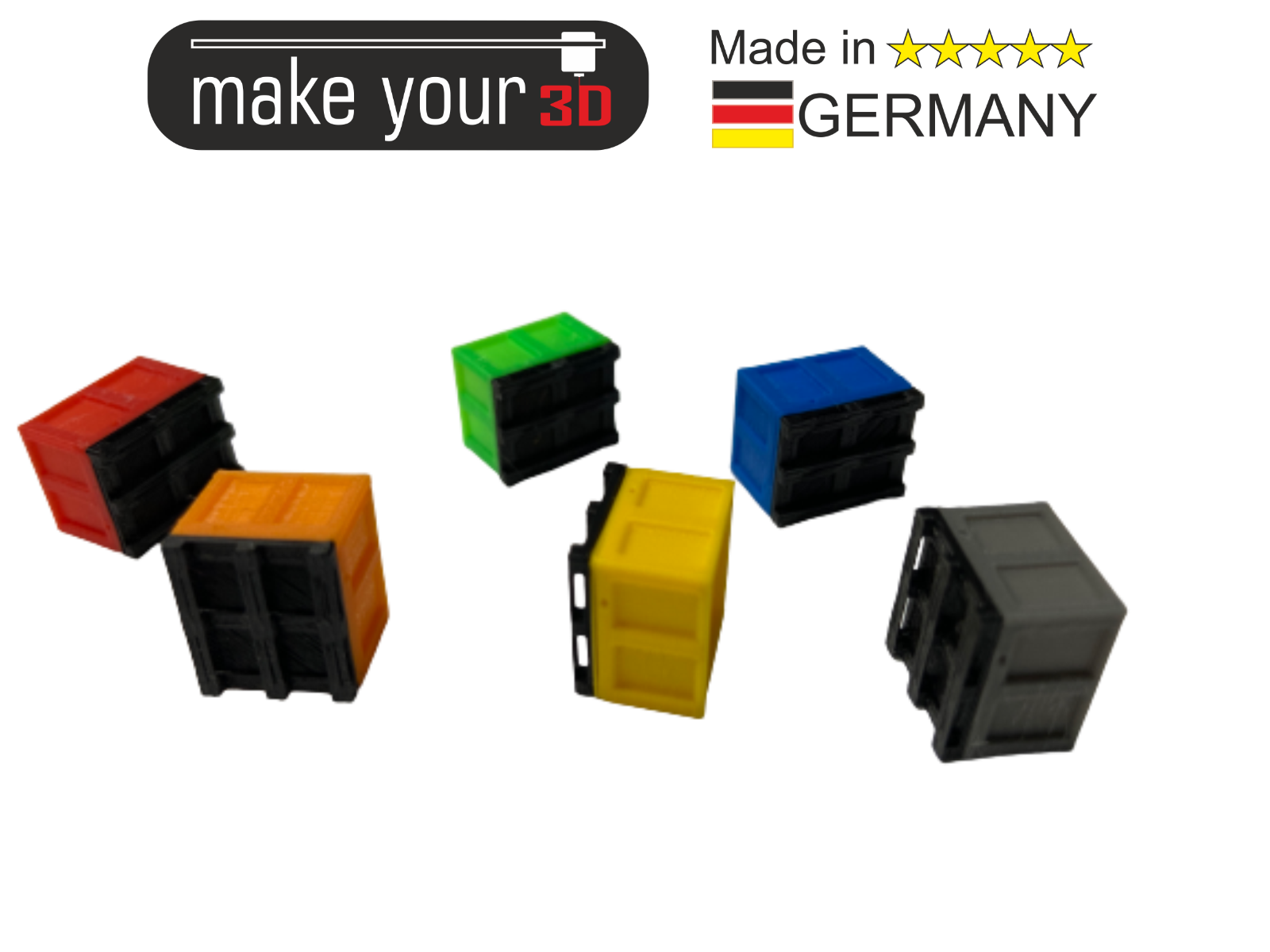 H0 Set 1:87 5 Stk. Weinboxen Wein Anbau Kunststoff Paletten Obst Anbau