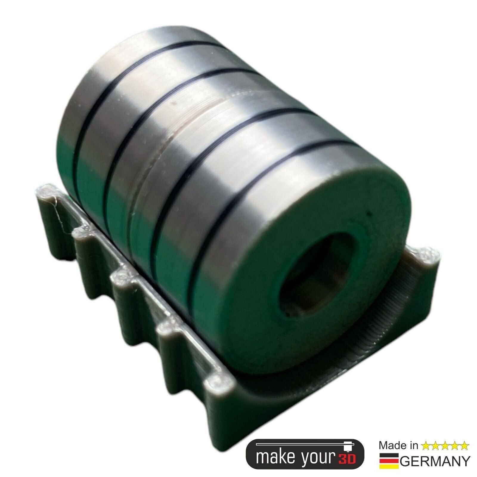 H0 1:87 Ladegut 2 Stk. Stahl Coils Set mit Halter für Flachwagen