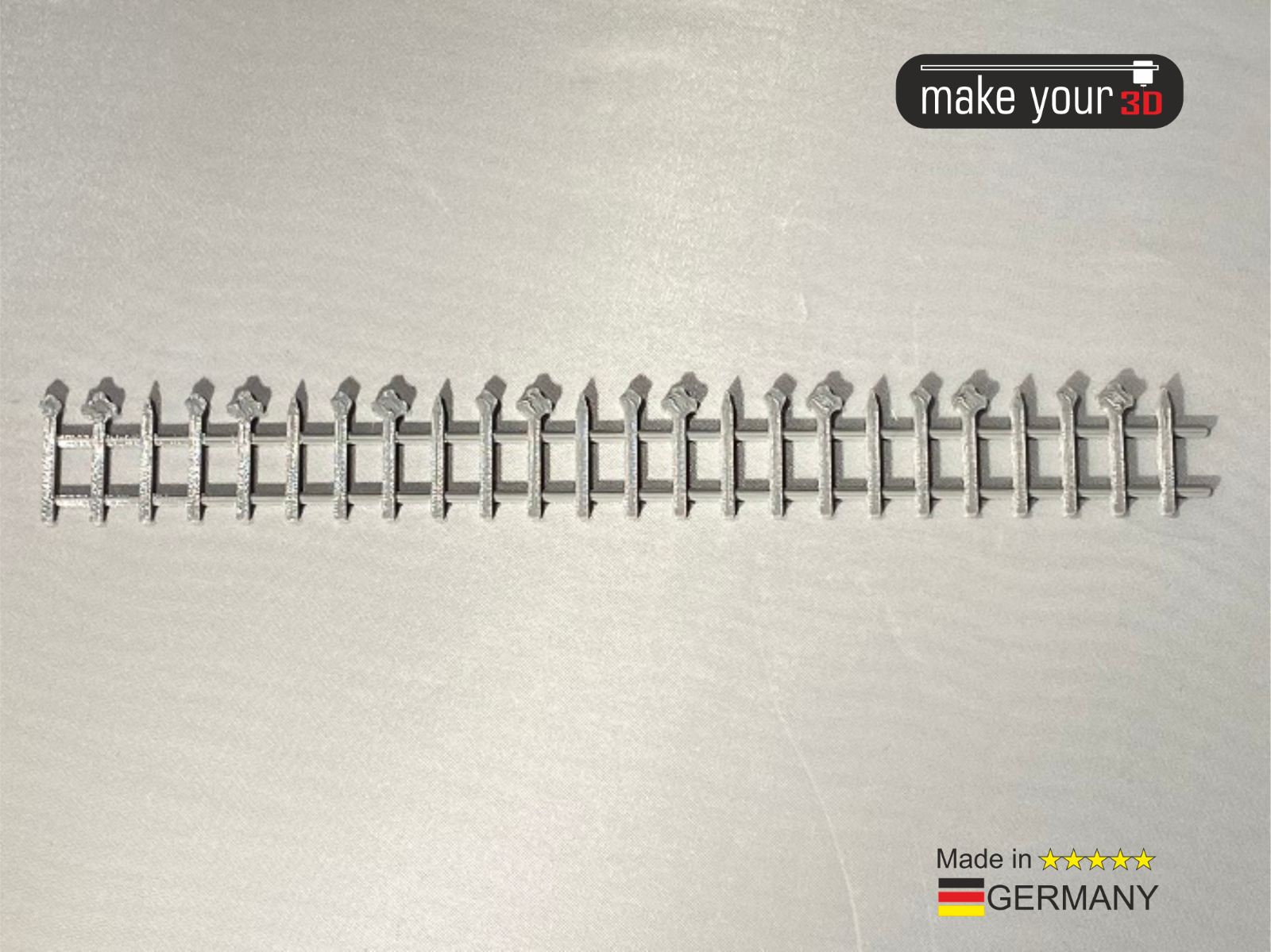 H0 Zaun Set 1:87 4Stk. Kirchenzaun Friedhofzaun