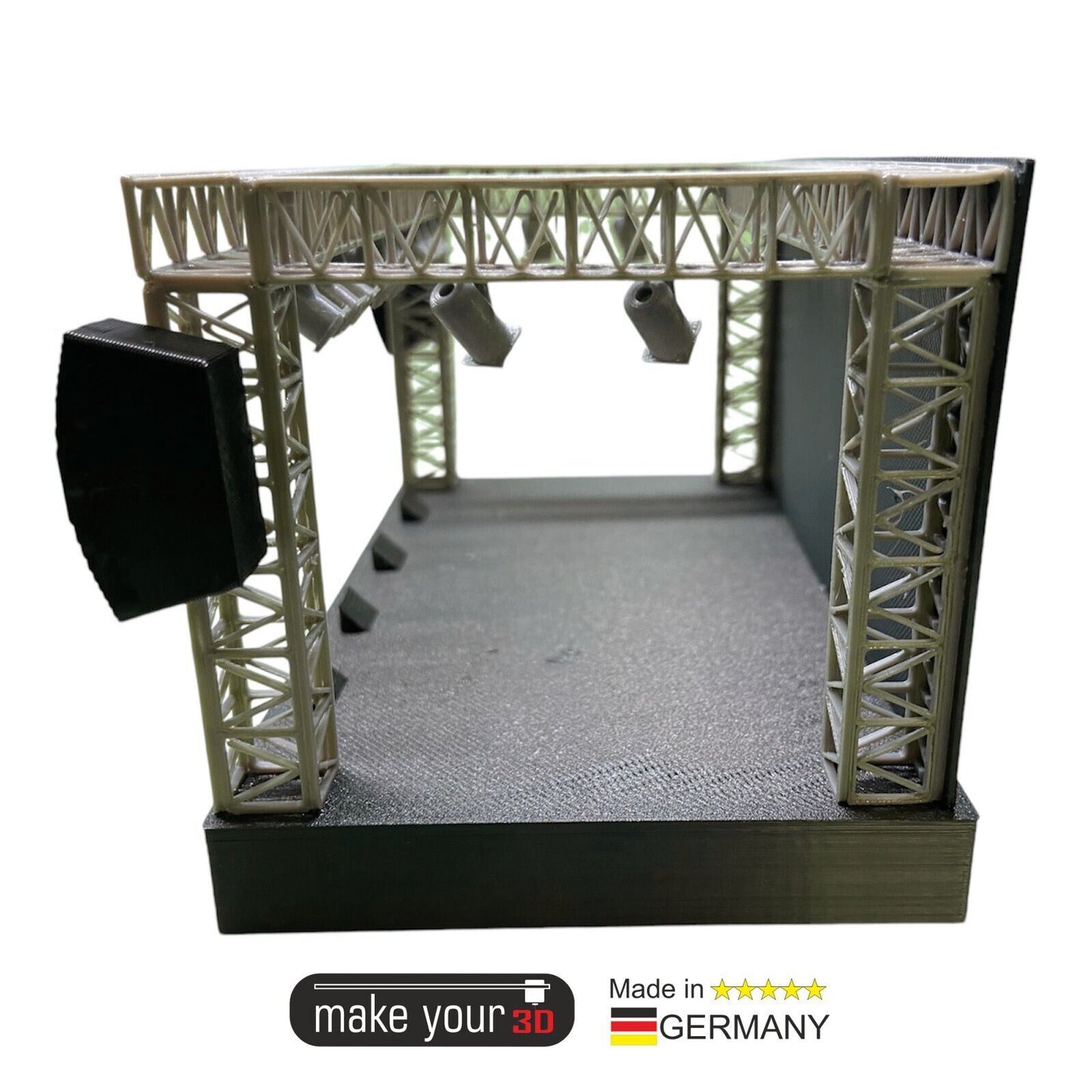 Spur H0 1:87  Rockkonzert | Bühne | Open Air Festival | Beleuchtung möglich