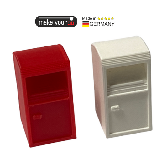 H0 Altkleidercontainer Set 1:87 2Stk. Container Altkleider 2 Farben möglich