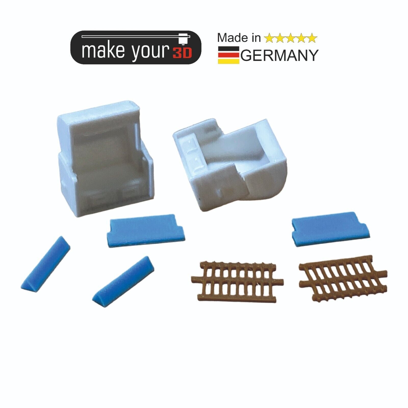 H0 1:87  SET 2Stk. Premium Strandkorb