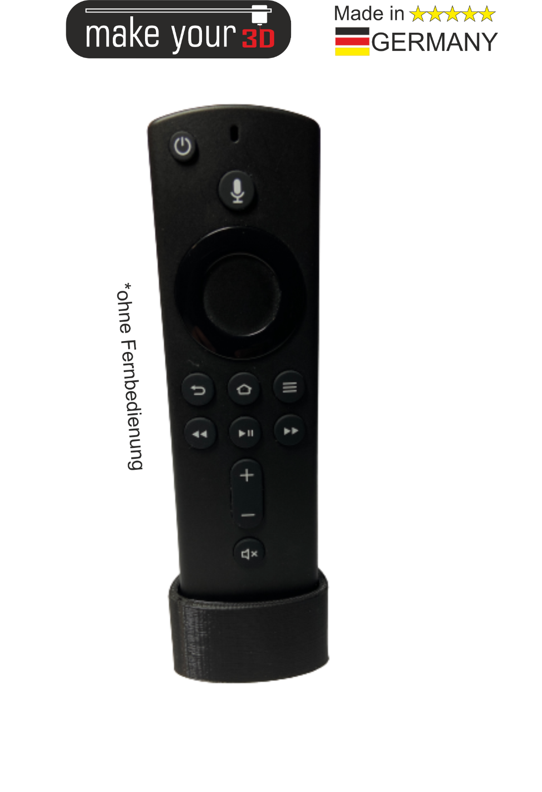 Ständer Halterung für die Fire TV Fernbedienung - 3 Farben möglich