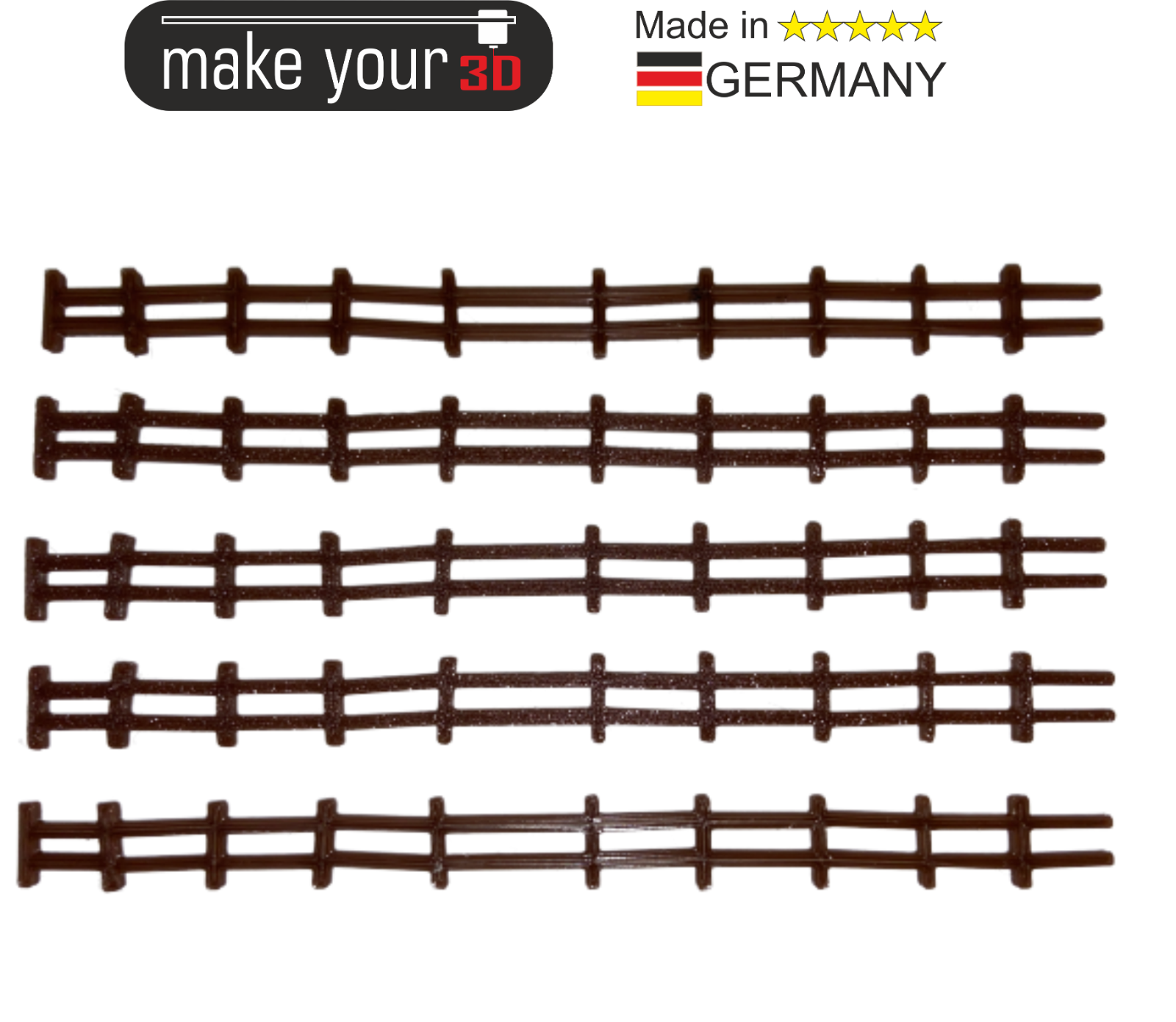 H0 1:87 Weidezaun Zaun 5Stk.