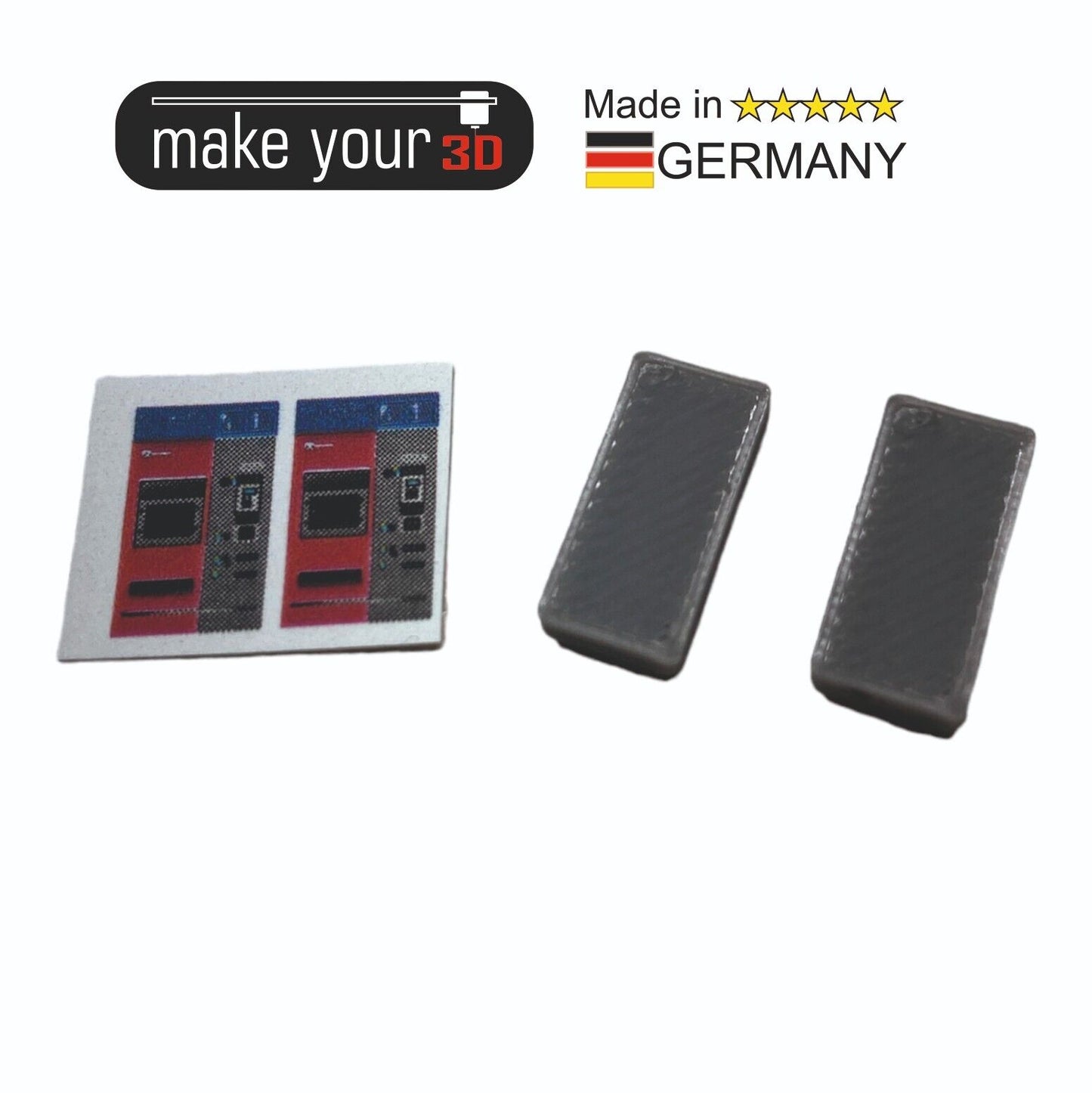 N 1:160 SET 2St Fahrkartenautomat Ticket Fahrkarten Automat inkl. Decals