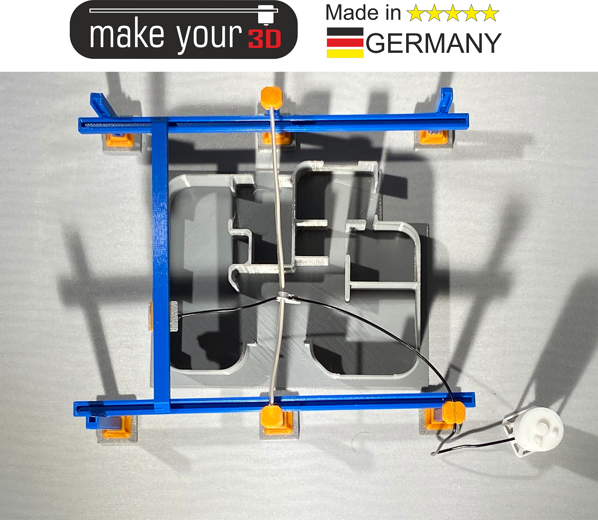 H0 1:87 Baustelle Beton 3D Drucker Hausbau Bauplatz