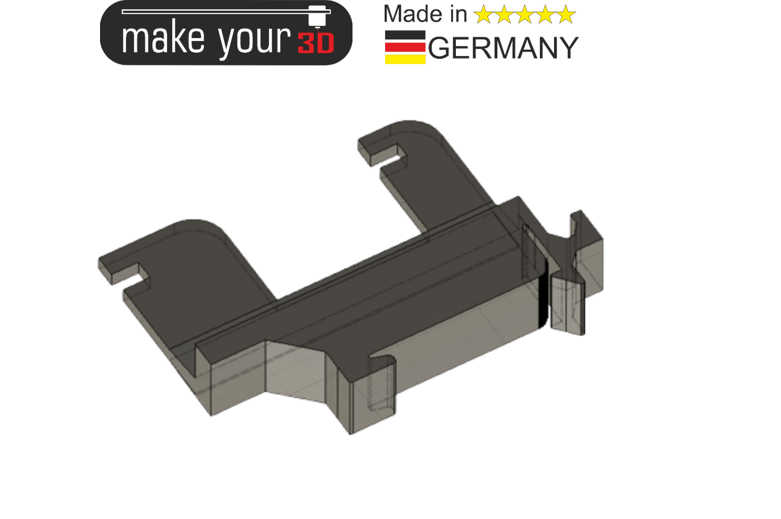 Hutschienenhalter DIN Hutschiene 2Stk. 35mm 1P Rail für FritzBox 7590 7530 7510