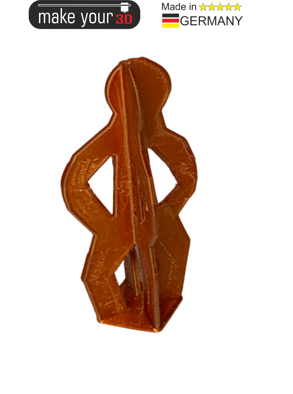 H0 Kupfer Statue 1:87  Park Statue  Kunst - auf verwittert getrimmt