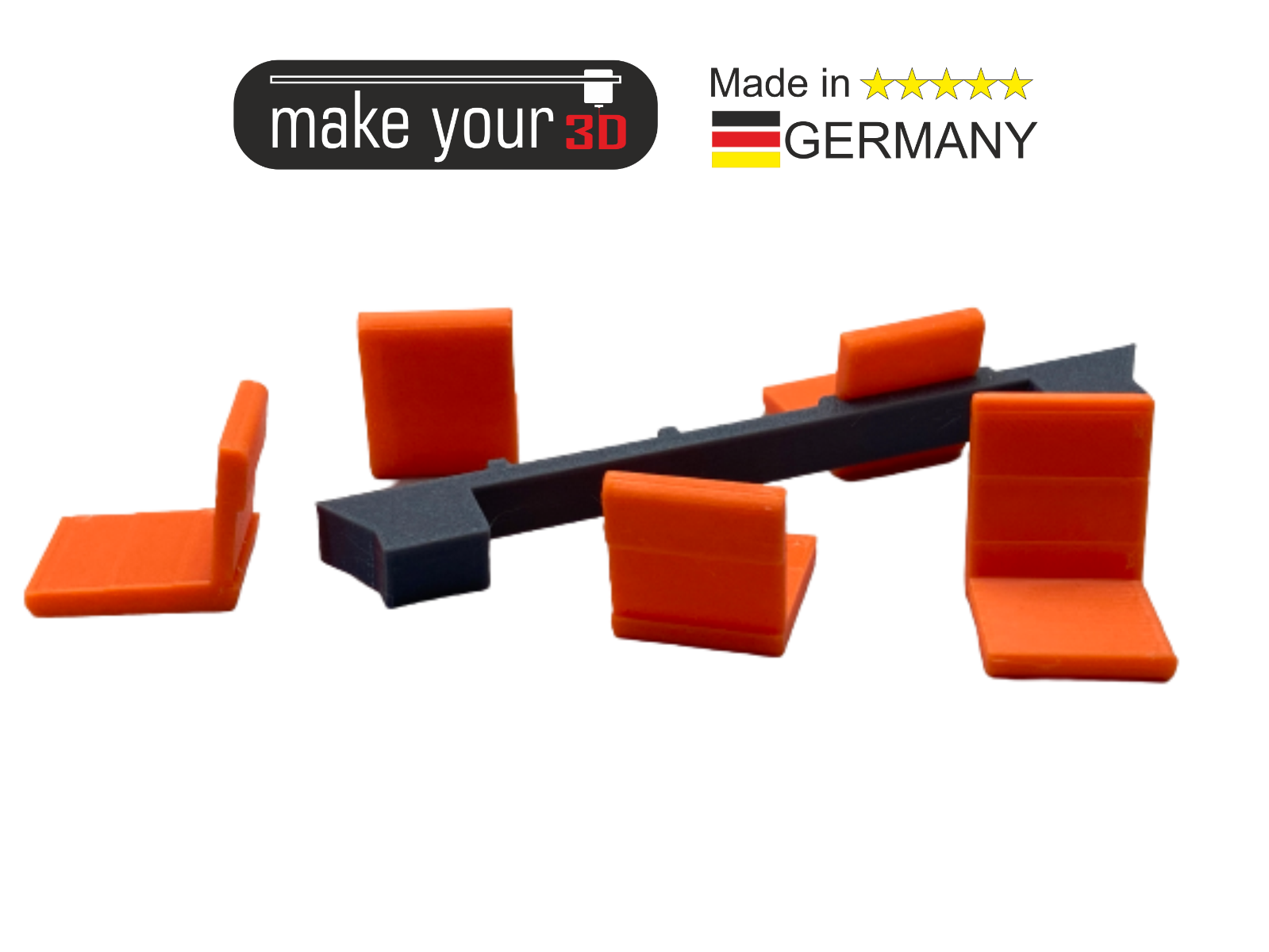 Spur G 1:22,5 Bahnsteig Sitze Haltestellen Sitze Sitzbank wetterfest aus PETG