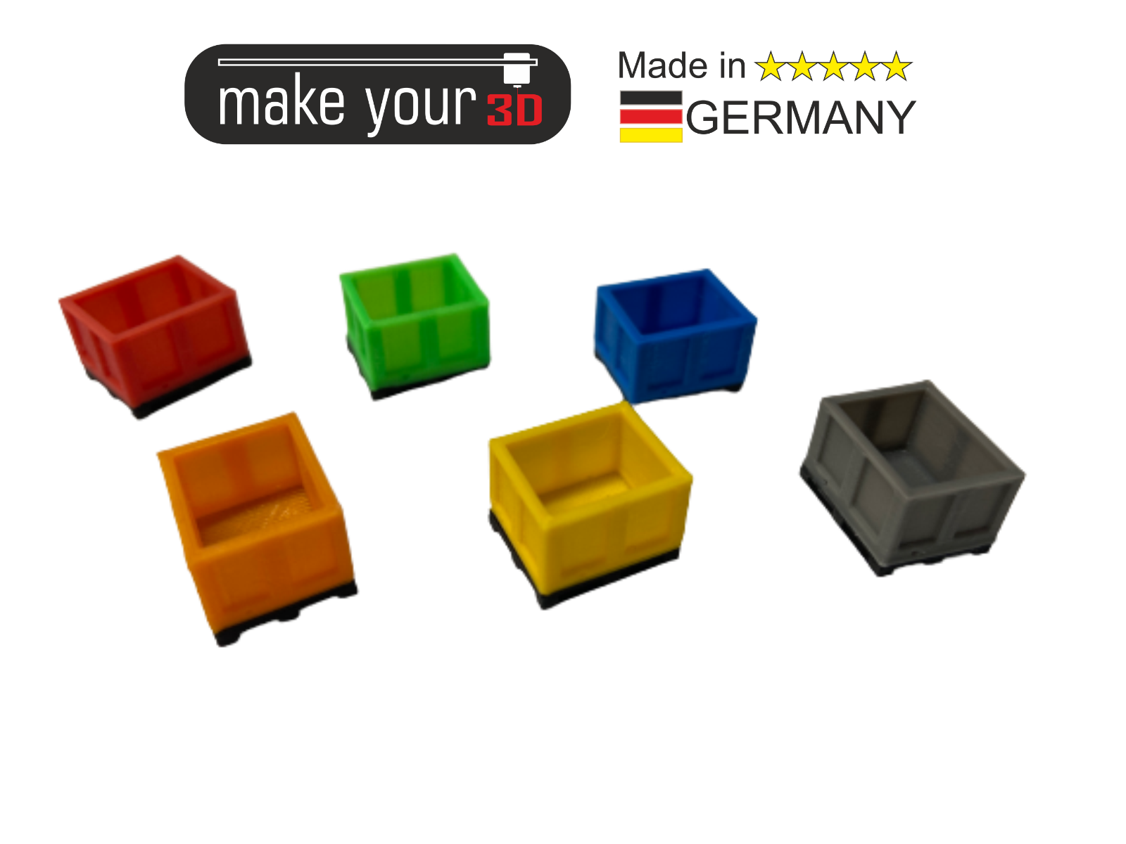 H0 Set 1:87 5 Stk. Weinboxen Wein Anbau Kunststoff Paletten Obst Anbau