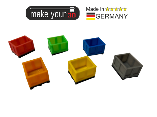 H0 Set 1:87 5 Stk. Weinboxen Wein Anbau Kunststoff Paletten Obst Anbau