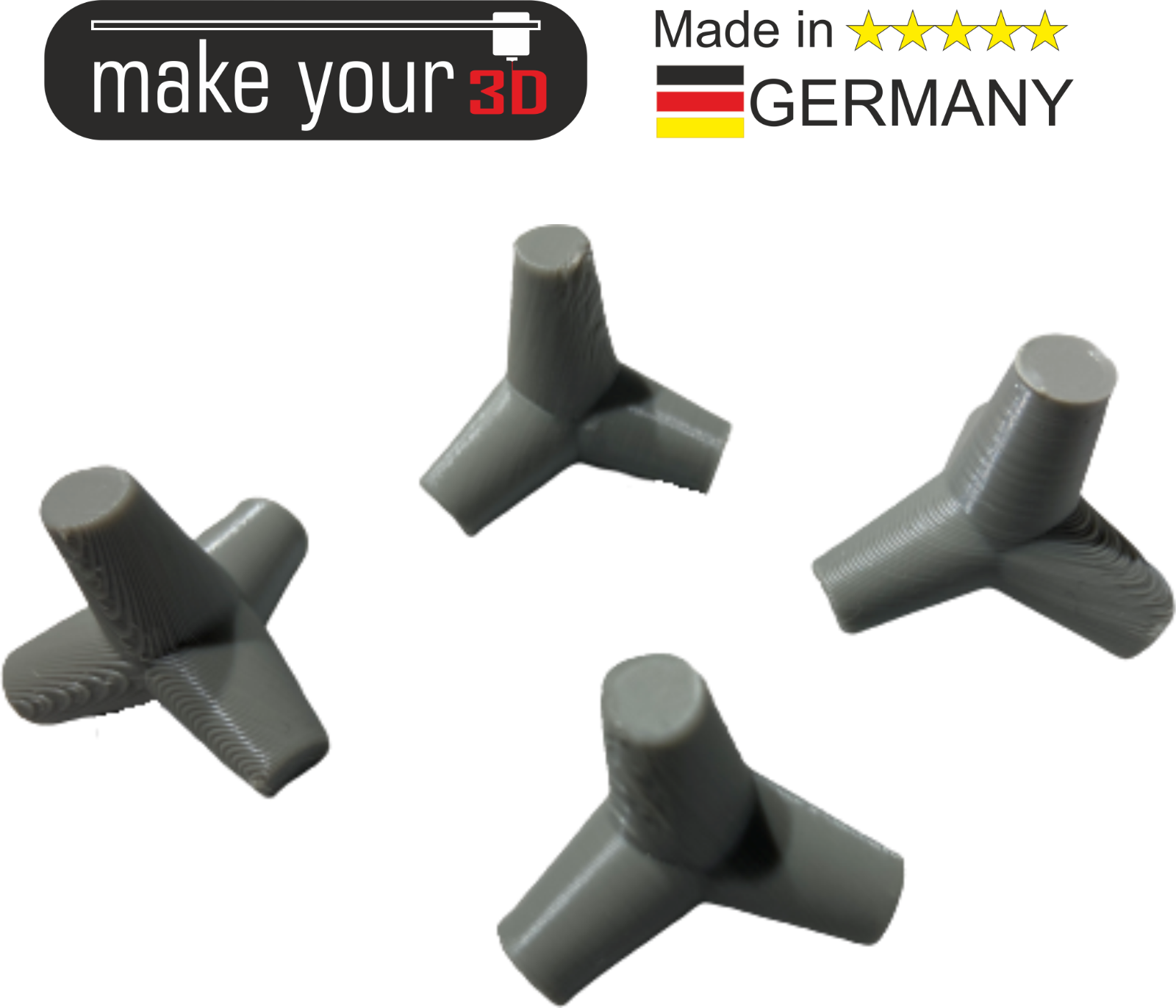 H0 1:87  SET 4Stk. Wellenbrecher - Transportgut