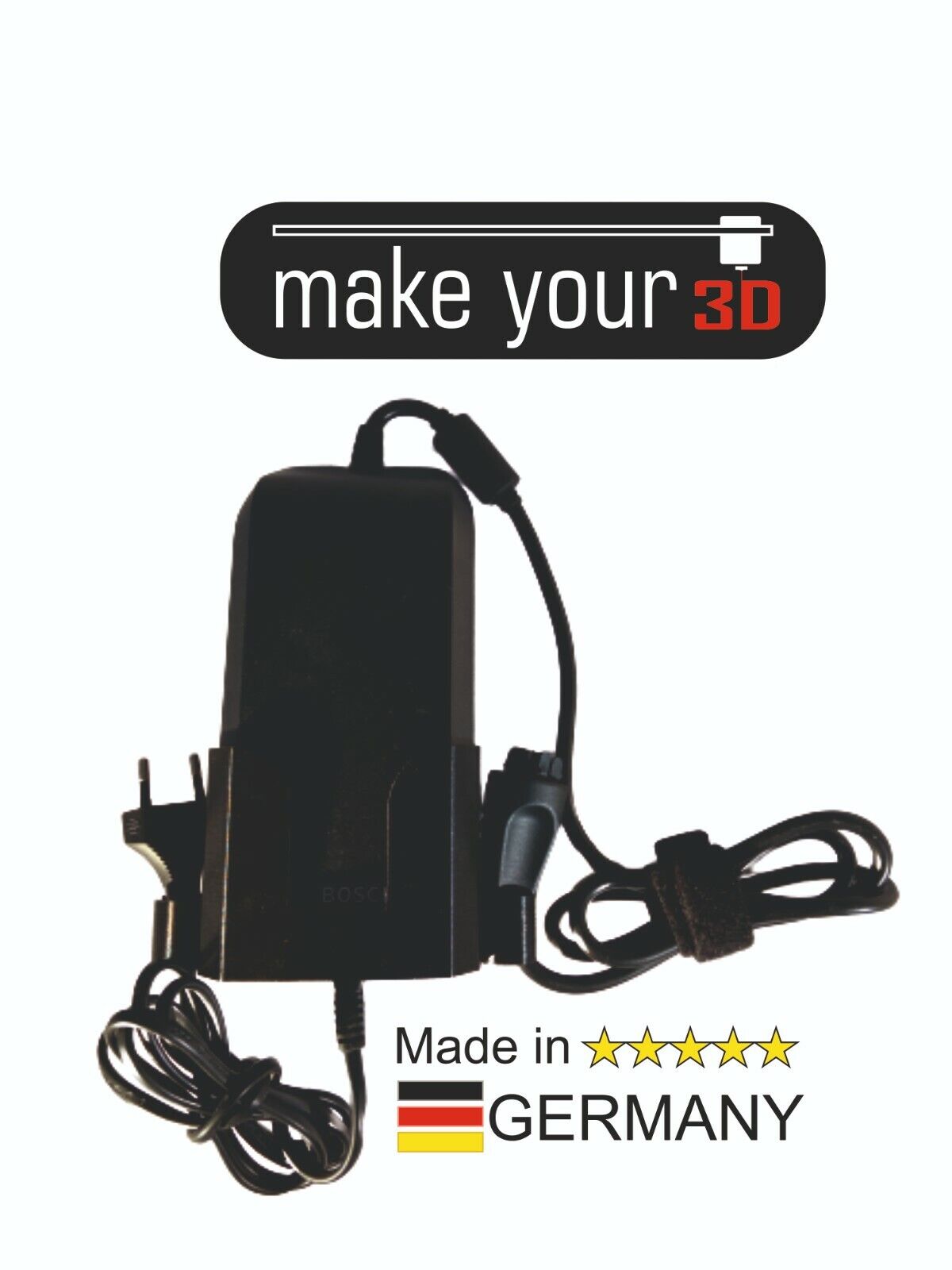 Wandhalterung Halterung für das BOSCH Netzteil Ladegerät 36/4 für E-Bikes